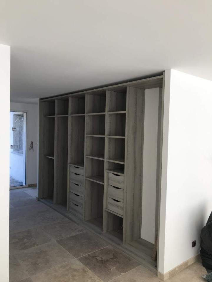 Conception de dressing intégré Porto-Vecchio          
