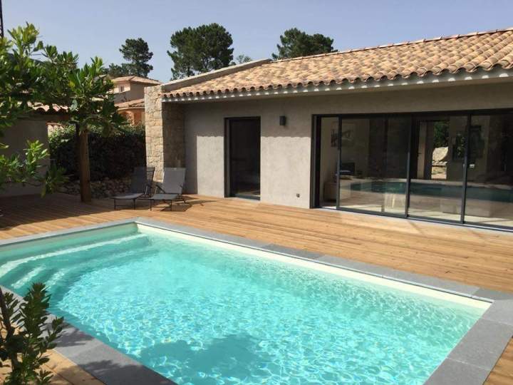 Villa avec grande baie vitrée Porto-Vecchio