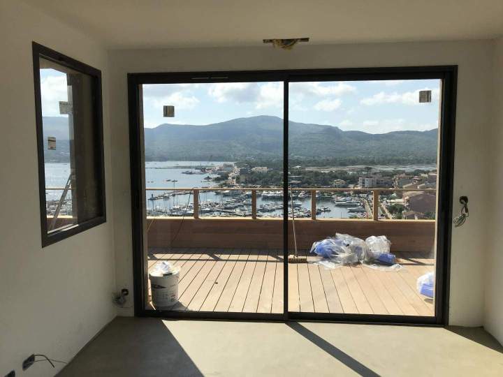 Baie vitrée à deux vantaux Porto-Vecchio